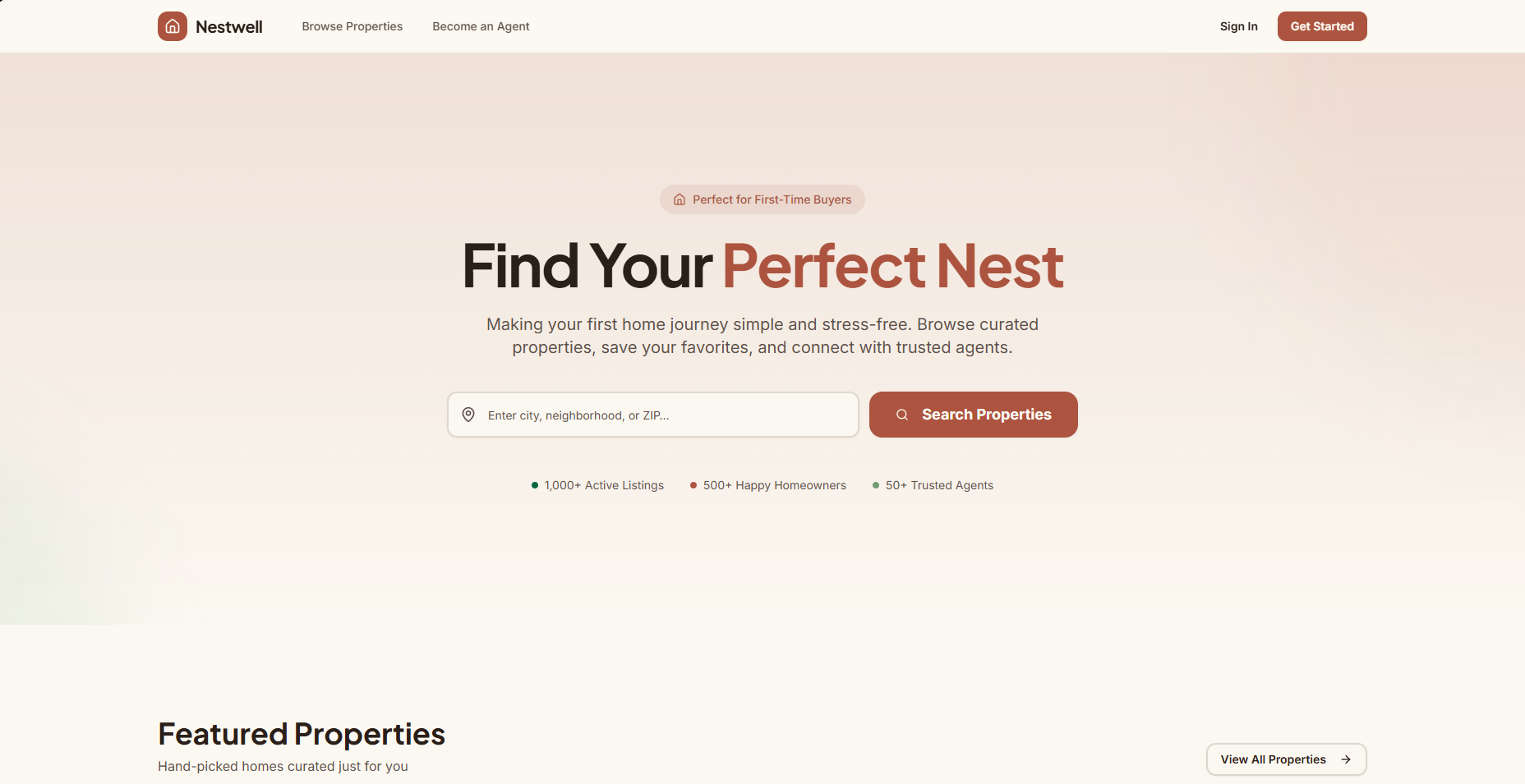 Real Estate Website